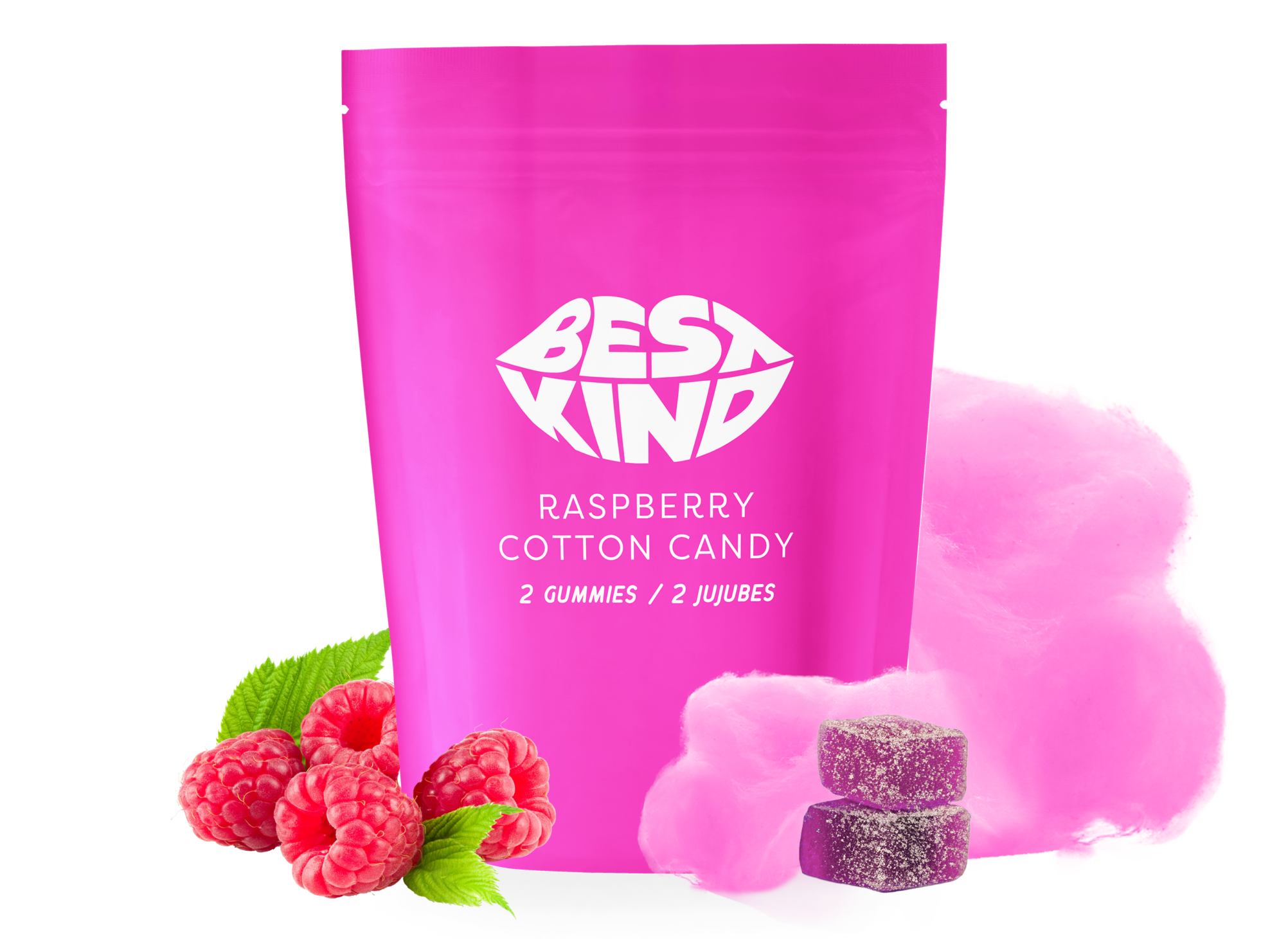 Raspberry Cotton Candy